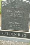 GELDENHUYS Dirk Cornelis 1907-1985 & Dina Maria 1912-1985