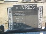 VRIES Pieter Paul, de 1918-1987