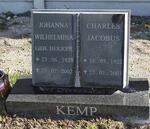 KEMP Charles Jacobus 1922-2003 & Johanna Wilhelmina BEKKER 1923-2002