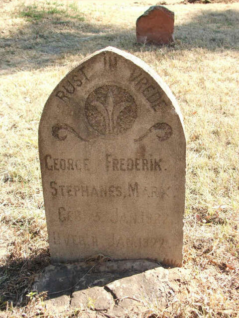 MARX George Frederik Stephanes 1822-1899