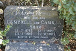SHAW Campbell 1876-1958 & Camilla 1884-1965 :: SHAW