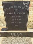 GLOY Maria Elizabeth nee STOOP 1891-1982
