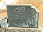 JACOBS Anna M. E. 1872-1951