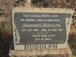 RUDOLPH Johannes 1868-1956