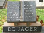JAGER Jack, de 1920-1982