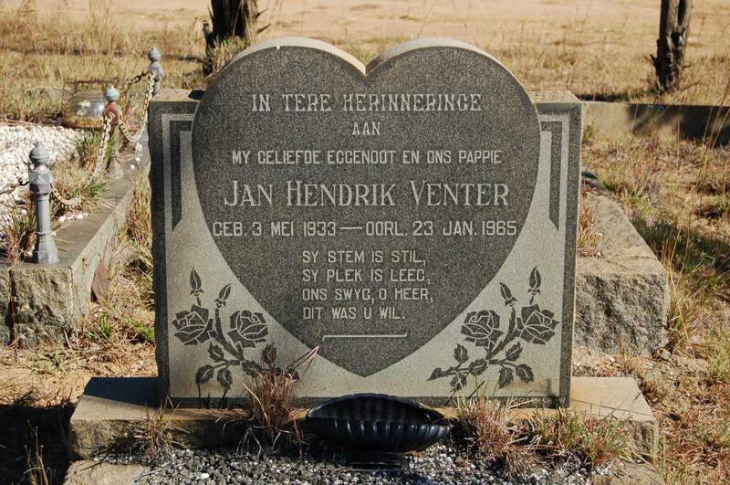 VENTER Jan Hendrik 1933-1965