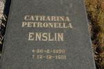 ENSLIN Catharina Petronella 1950-1981