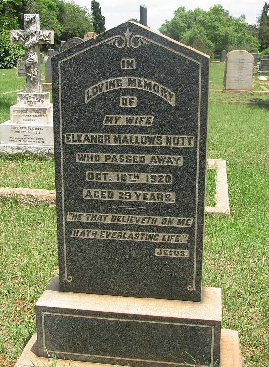 NOTT Eleanor Mallows -1920