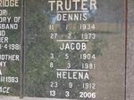 TRUTER Dennis 1934-1973 :: TRUTER Jacob 1904-1981 :: TRUTER  Helena 1912-2006