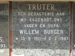 TRUTER Willem Burger 1911-1987
