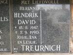 TREURNICH Hendrik David 1947-1990