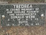 TREDREA Donald Webb 1914-1973 & Ruth 1917-1989