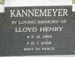 KANNEMEYER Lloyd Henry 1966-2008