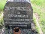 ROSS Annie S. 1882-1962