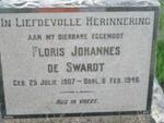 SWARDT Floris Johannes, de 1907-1946
