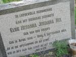 NEL Elsie Hermina Johanna nee van der MERWE 1906-1954