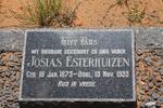 ESTERHUIZEN Josias 1873-1933