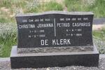 KLERK Petrus Casparus, de 1911-1984 & Christina Johanna 1916-1982