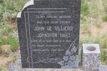 HART John de Villiers Johnston 1925-1968
