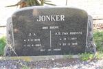 JONKER J.A. 1878-1962 & A.E. VAN ROOYEN 1877-1946