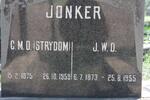 JONKER J.W.D. 1873-1955 & G.M.D. STRYDOM 1875-1959