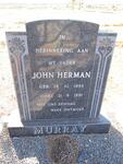 MURRAY John Herman 1893-1981