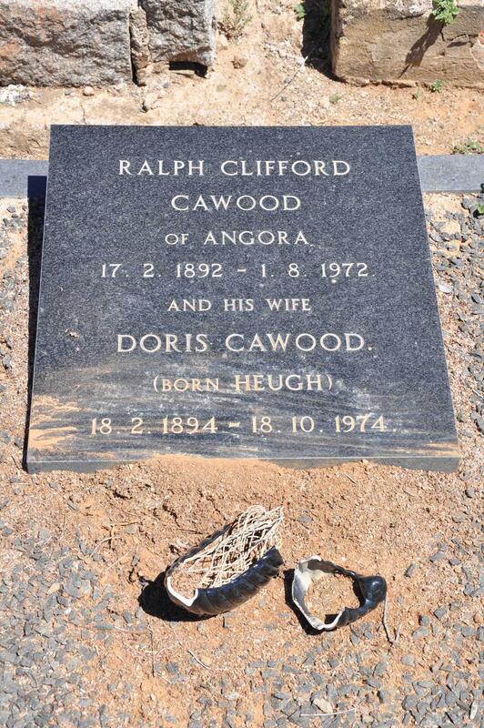 CAWOOD Ralph Clifford 1892-1972 & Doris HEUGH 1894-1974