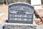 MANLEY Margaret 1865-1959