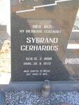 RENSBURG Sybrand Gerhardus, van 1888-1972 en Wilhelmina Maria 1888-1972