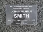 SMITH Johan Wilhelm 1929-2009