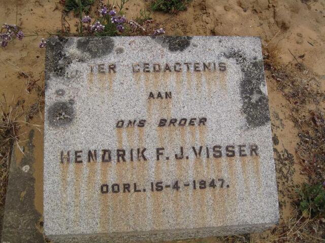 VISSER Hendrik F.J. -1947