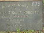 ROBERTS Kenneth St. Clair -1925 