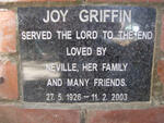 GRIFFIN Joy 1926-2003