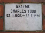 TODD Graeme Charles 1936-1995