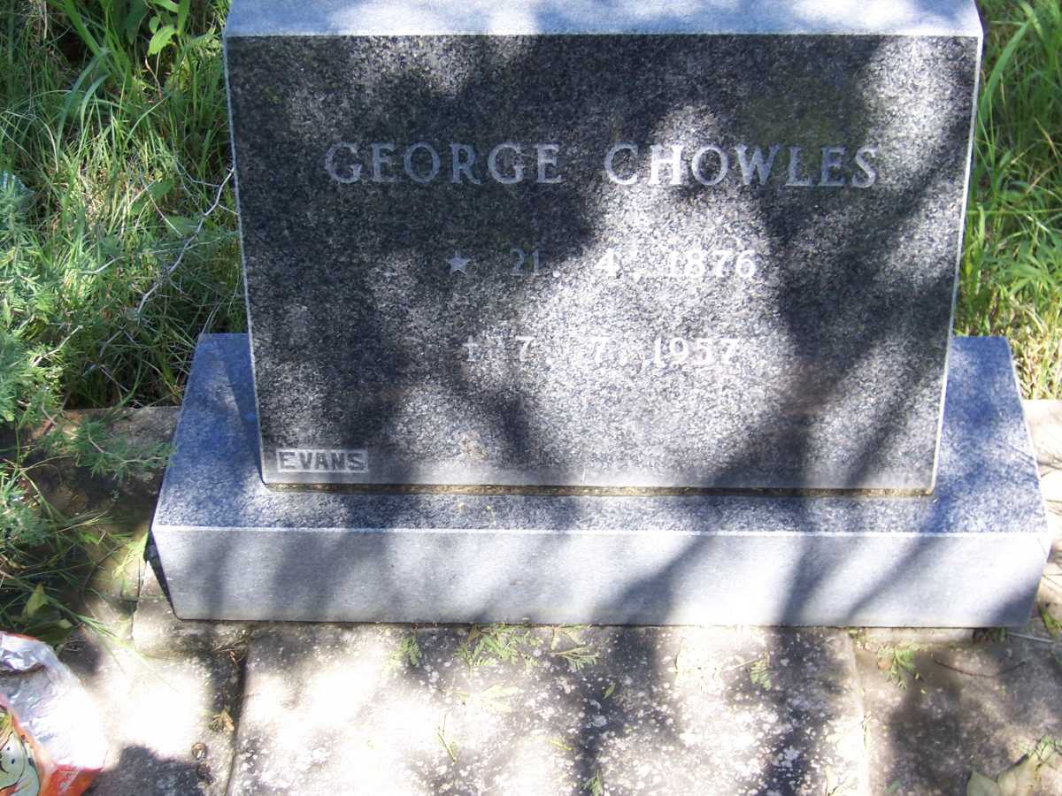 CHOWLES George 1876-1957