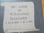 BARNARD W.H. 1903-1977