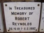 REYNOLDS Robert 1912-1992