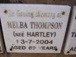 THOMPSON Melba nee HARTLEY -2004