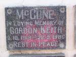 McCUNE Gordon Keith 1919-1986