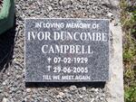 CAMPBELL Ivor Duncombe 1929-2005