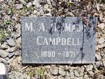 CAMPBELL M.A.B. 1890-1971