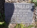 DONALD Athalie Winnifred 1904-1991