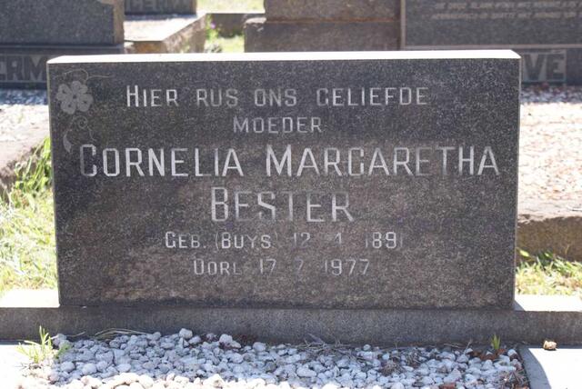 BESTER Cornelia Margaretha nee BUYS 1891-1977