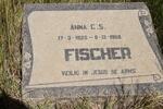FISCHER Anna G.S. 1925-1968