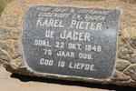 JAGER Karel Pieter, de -1948