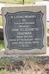 CHAPMAN Jane Elizabeth born TAYLOR 1853-1938