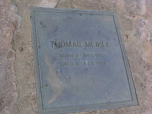 MEIKLE Thomas 1862-1939
