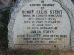 STENT Henry Ellis 1870-1948 & Jullia Edith ELLIOTT 1878-1959
