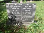 KING Richard Joseph 1910-1959 :: KING Leslie Martin 1949-1997
