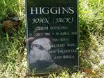 HIGGINS John 1911-1939
